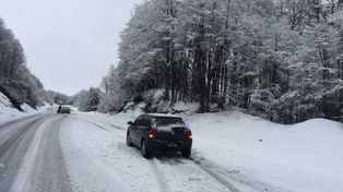 Nevó en la cordillera, el centro y el norte del país