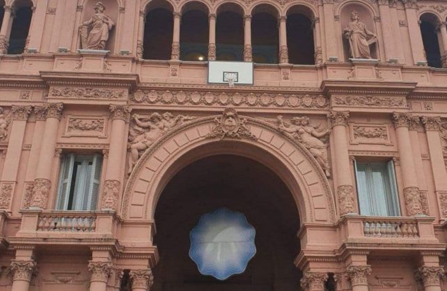 El Gobierno nacional le hizo un particular homenaje a la Selección de básquet