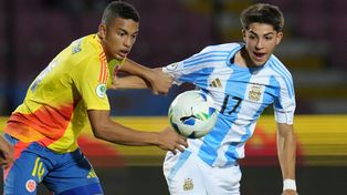 Con dos futbolistas rosarinos, la selección argentina sub-20 se enfrentará a Colombia.