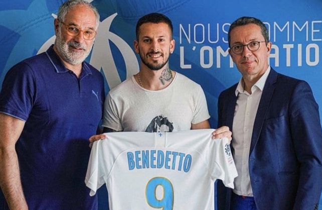 Benedetto se sumó a Olympique de Marsella