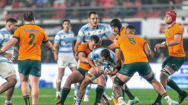 Los Pumas se miden ante Australia en Santa Fe.