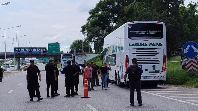 Personal policial y la fiscal Viviana O