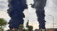 explosion e incendio en en recreo sur: el humo llega hasta parana explosion e incendio en en recreo sur: el humo llega hasta parana