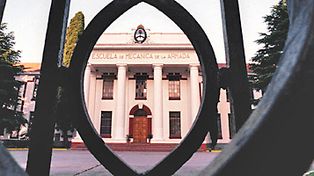 La ex-Escuela de Mecánica de la Armada (Esma) donde funcionó el centro de detención y torturas más grande del país.