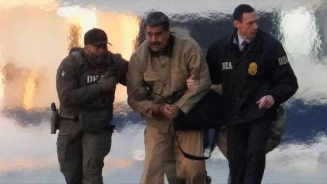 Nicolás maduro fue trasladado a los tribunales de Nueva York