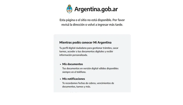 Web del portal Conectar Igualdad.