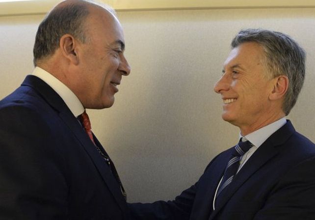 Macri y Muhtar Kent