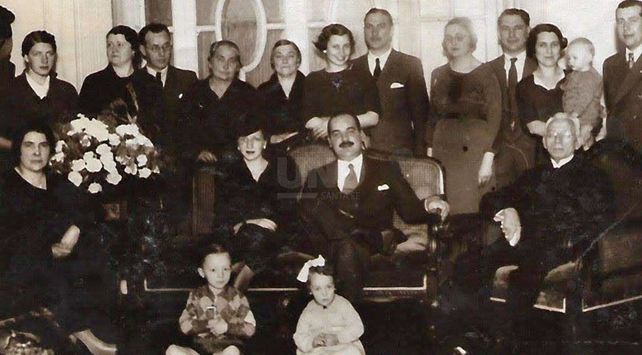 Clelia Molina junto a Domingo Esquivel