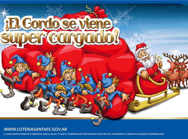 Se viene el “Gordo de Navidad” de Lotería de Santa Fe