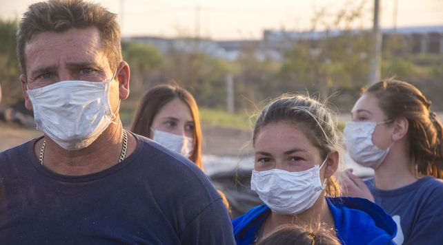 Desalojo de ladrilleros por parte de la municipalidad en la zona del parque industrial