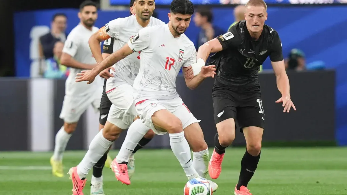 Irán y Nueva Zelanda igualaron en un partidazo