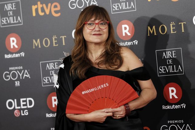 La directora Isabel Coixet en los premios Goya.