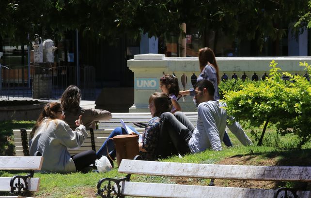 En Paraná los días están ideales para disfrutar al aire libre. Foto UNO&nbsp; Diego Arias.&nbsp;