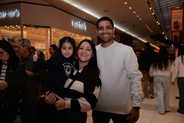Melisa Alvarez, Justina Cabrera y Nahuel