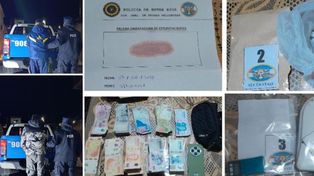 Paraná: secuestran casi medio kilo de marihuana y cocaína