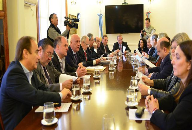 Apoyo político. Dirigentes de la coalición gobernante salieron en defensa del Poder Ejecutivo y criticaron al justicialismo.