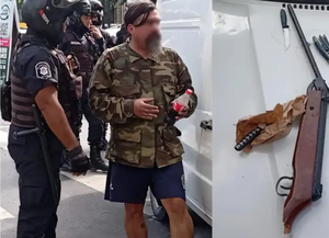 Viajó de Neuquén a La Plata con un rifle y aseguró que iba a matar a Cristina Kirchner