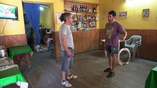 El bar Bosco, una de las locaciones pensadas para la película.