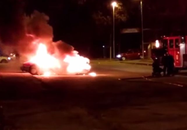 Vandalismo. No hubo lesionados