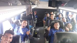 Los jugadores de Midland viajando hacia la ilusión copera.