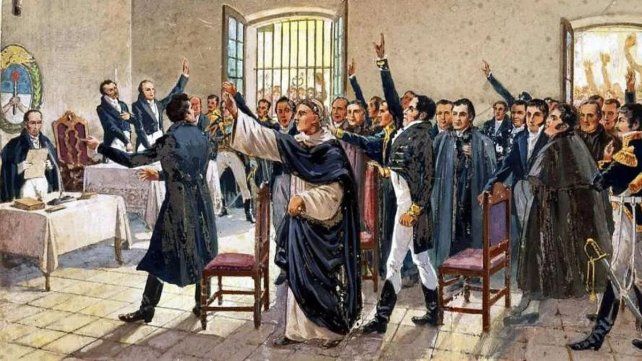 La Declaración de la Independencia el 9 de Julio de 1816 en Tucumán