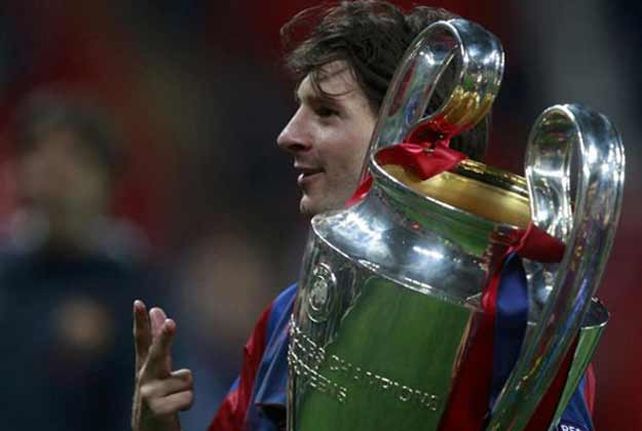 Messi, el segundo mejor de la historia de la Champions