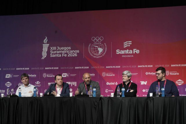 Los organizadores de los Juegos Suramericanos 2026 hablaron junto a los constructores.
