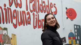Juana Madussi es hasta fin de año la presidenta del centro de la Guido y Spano. Proyecta estudiar ingeniería civil.