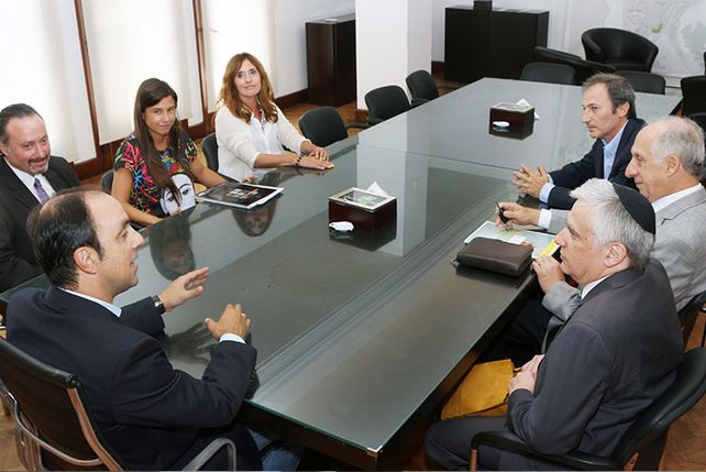 El Intendente recibió al nuevo rabino de la comunidad judía de Santa Fe
