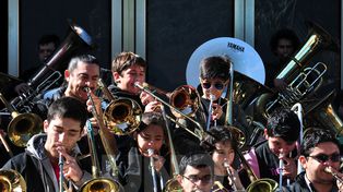 Los trombones del mundo sonaron en la peatonal santafesina