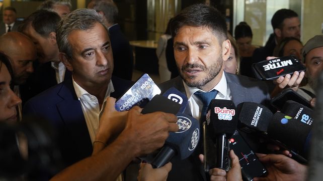 Pullaro antes de ingresar a la Bolsa de Comercio:&nbsp; No nos encontrarán a nosotros erosionando al presidente de la Nación.&nbsp; 