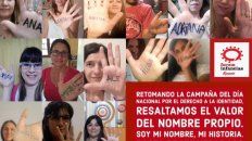 Campaña de la ONG Forum Infancias Rosario por respeto al nombre propio y sin rótulos médicos. Campaña de la ONG Forum Infancias Rosario por respeto al nombre propio y sin rótulos médicos.