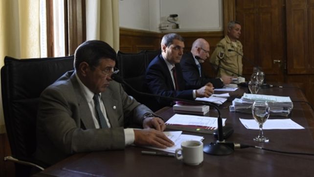 Tribunal federal. Los jueces Eugenio Martínez