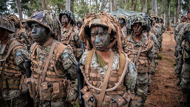 Entre Ríos: 1500 militares realizaron un entrenamiento integral