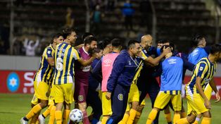 La explosión de todo Central luego del último penal atajado por Broun a Sigali.&nbsp;