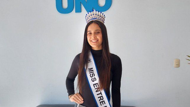 Sofía Muñoz representará a Entre Ríos en la final de Reina Argentina