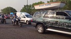 una caravana recorrio rosario para pedir la reapertura de actividades nauticas una caravana recorrio rosario para pedir la reapertura de actividades nauticas