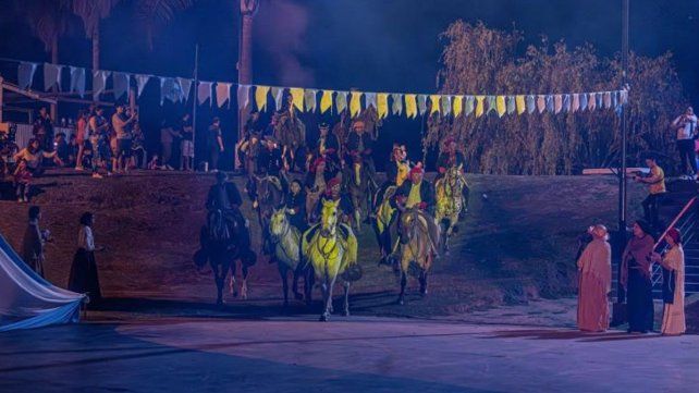 La Municipalidad de Santo Tomé presentó el espectáculo “Belgrano