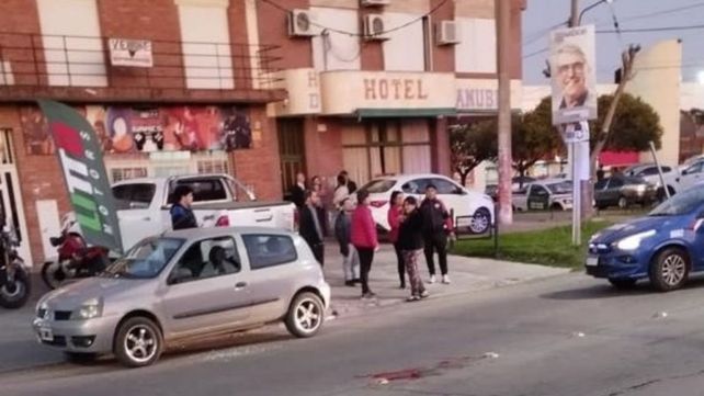 El violento robo a una mujer