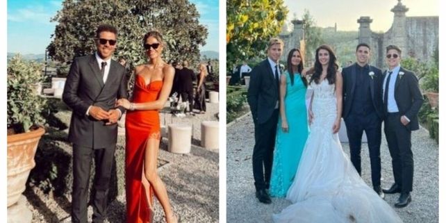 El Cholo y su esposa posaron juntos