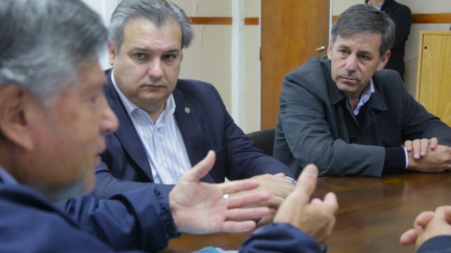 El ministro Farías visitó al intendente de Rincón luego de los hechos de violencia