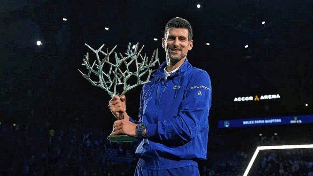 Novak Djokovic llegó a los 40 Masters en su exitosa carrera.