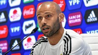 Javier Mascherano dio la lista de jugadores de la Selección Argentina.