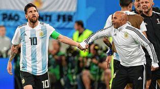 Jorge Sampaoli: Messi es un líder silencioso.