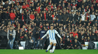 Lionel Scaloni estuvo el año pasado en el Coloso, en la despedida de Maxi Rodríguez.
