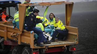 Se estrell&oacute; un avi&oacute;n en Amsterdam con 135 personas a bordo, al menos 9 murieron