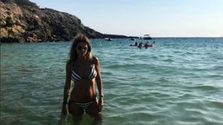 La eterna Flavia Palmiero, diosa a los 51 años.