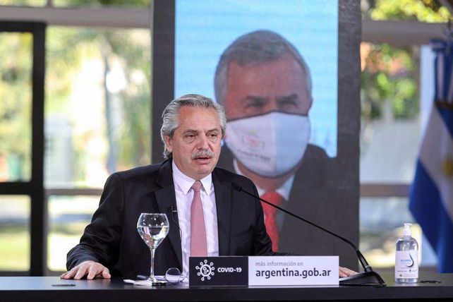 El presidente Alberto Fernández pusop el foco en la gran cantidad de contagios en Buenos Aires.&nbsp;