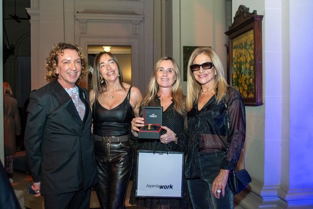 Oscar Fini, Mariel Dit, Verónica Baumanmn y María José Gindre 
