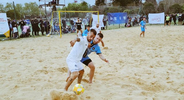 Fútbol playa: Buenos Aires City, el campeón de la AFA que tiene alma rosarina